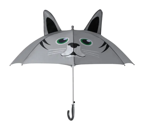 Seter kids umbrella, cat Grey