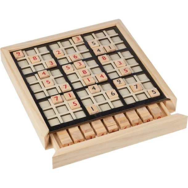  Sudoku game brown