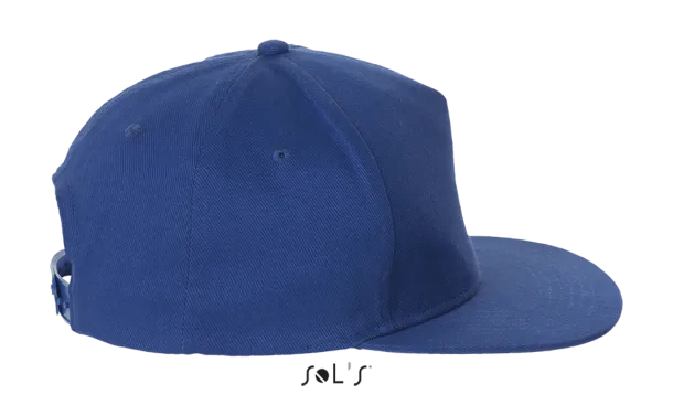 SOL'S SONIC 5-PANEL CAP - SOL'S Royal blue