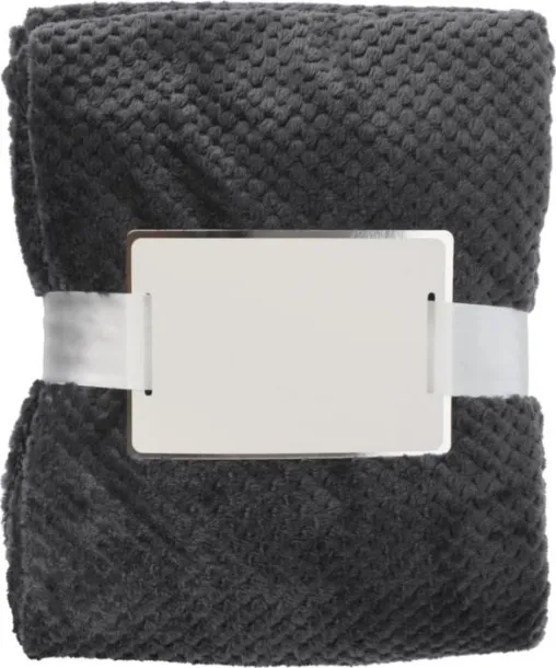 Nikolai deka od flanelskog flisa (230 gr/m²) Siva