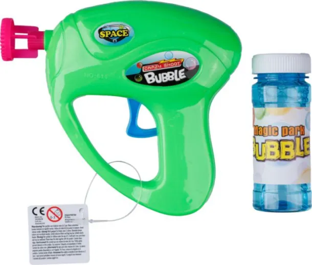 HALLIE Plastic bubble gun light green