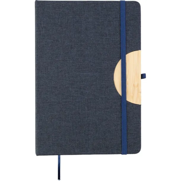  Notebook approx. A5 RPET Plava