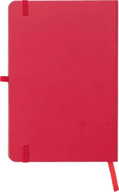 Dorita notes od PU-a i bambusa, A5 Crvena