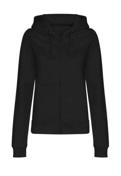  Ženska majica s kapuljačom, 280 g/m2 - Just Hoods Crna