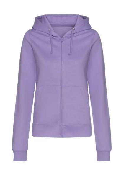  WOMEN'S COLLEGE ZOODIE - Just Hoods Digital Lavender