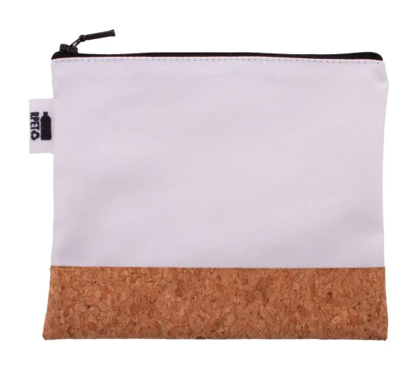 CreaBeauty Cork M RPET custom cosmetic bag Black Natural