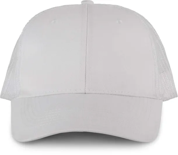  OEKOTEX CERTIFIED TRUCKER CAP - K-UP White White