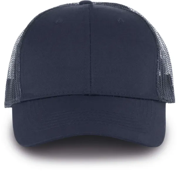  OEKOTEX CERTIFIED TRUCKER CAP - K-UP Navy Navy