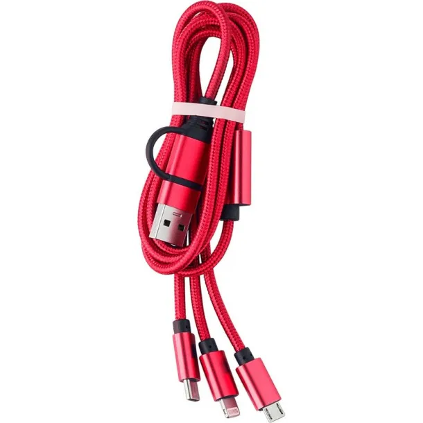  Charging cable red