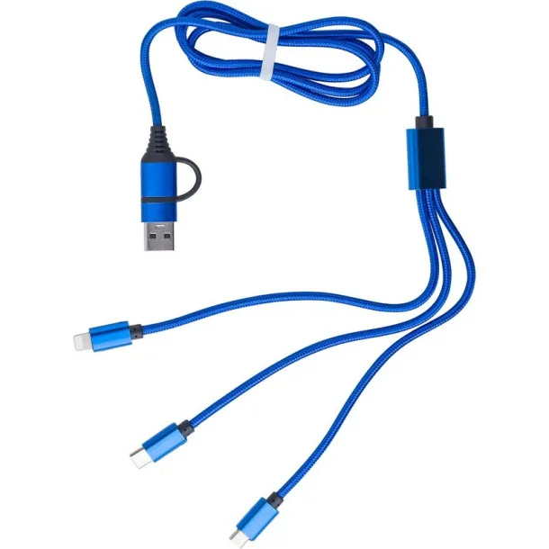  Charging cable light blue