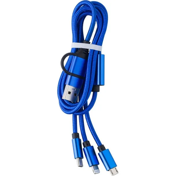  Charging cable light blue