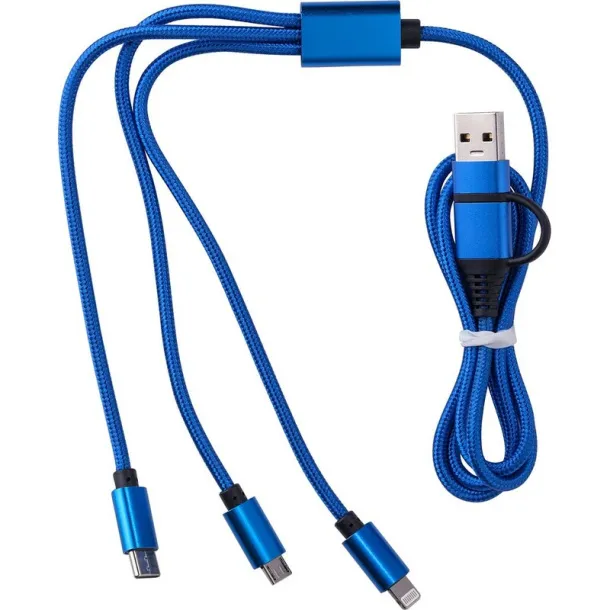  Charging cable light blue