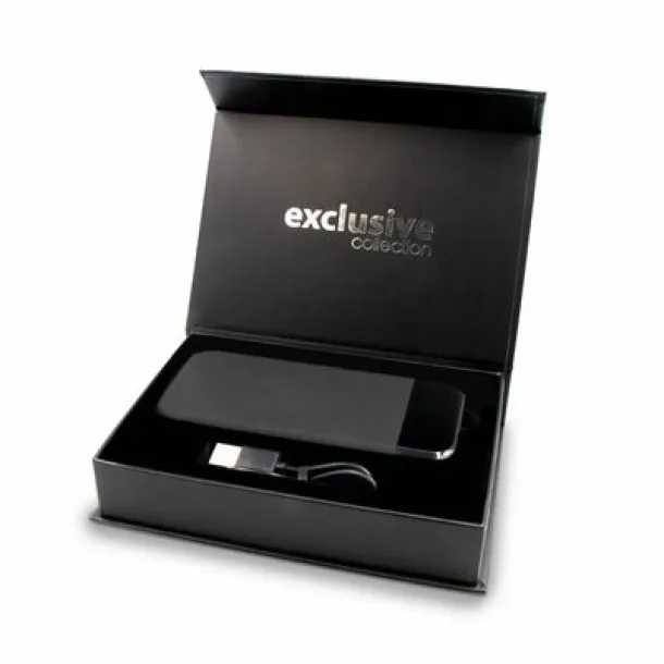 Cory Power bank 10 000 mAh Exclusive Collection, wireless charger 5W-15W Crna