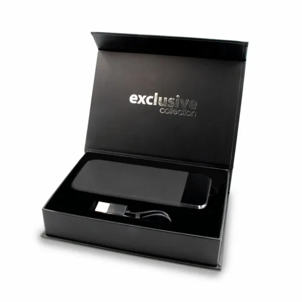 Cory Power bank 10 000 mAh Exclusive Collection, wireless charger 5W-15W Crna