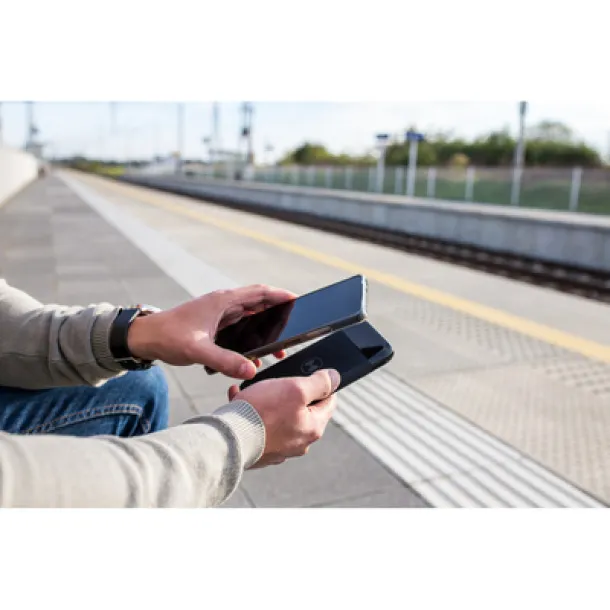 Cory power bank 10 000 mAh ekskluzivna kolekcija, bežični punjač 5W-15W Crna