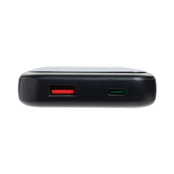 Turbopack RCS rplastic powerbank 10.000 integrated cables - XD Collection Black 
