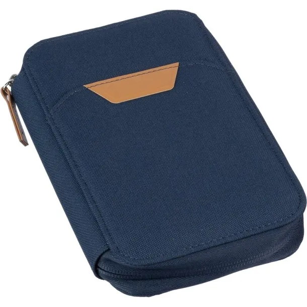  Travel wallet RPET Mornarski plava