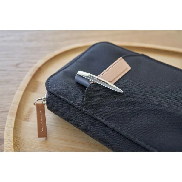  Travel wallet RPET navy blue