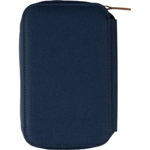  Travel wallet RPET navy blue