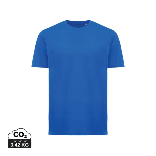  Iqoniq Sierra lightweight recycled cotton t-shirt  - iqoniq blue 