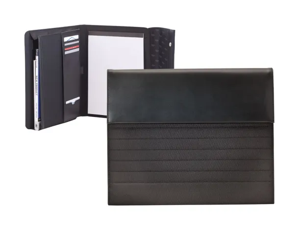 Milano document folder Black