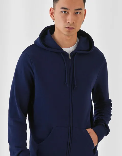  Hoodie od organskog pamuka s patentnim zatvaračem, 280 g/m² - B&C