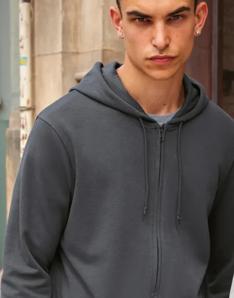  Hoodie od organskog pamuka s patentnim zatvaračem, 280 g/m² - B&C