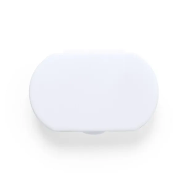  Antibacterial pill box with 3 compartments white