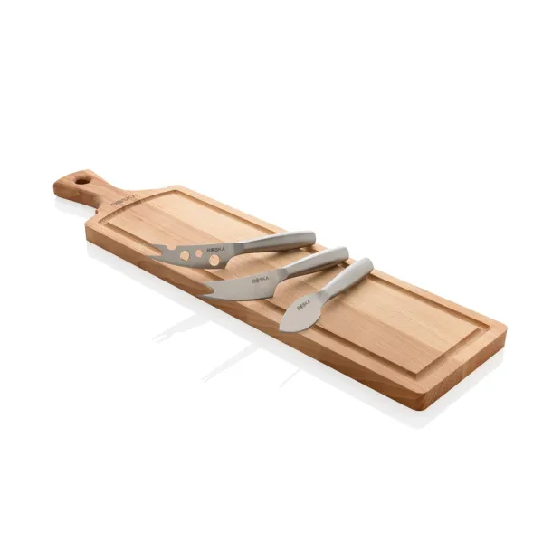 BOSKA Amigo Cheese Set - Boska brown steel