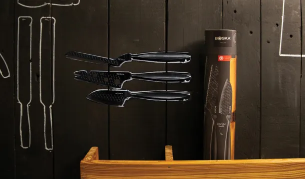 Monaco+ Black BOSKA Cheese Knife Set - Boska Black 