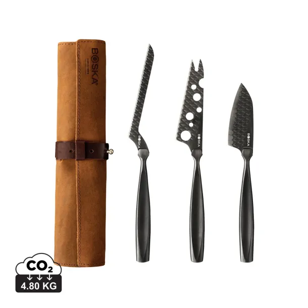 Monaco+ Black BOSKA Cheese Knife Set - Boska Black 