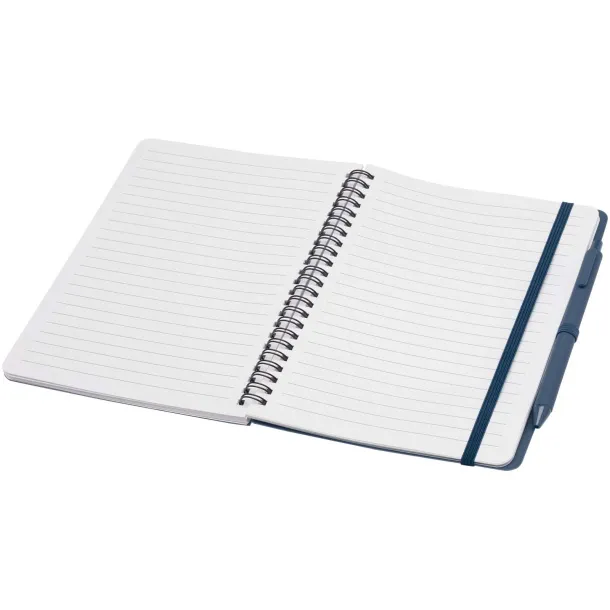Thalaasa notes s tvrdim koricama i kemijskom olovkom, A5 Ocean blue