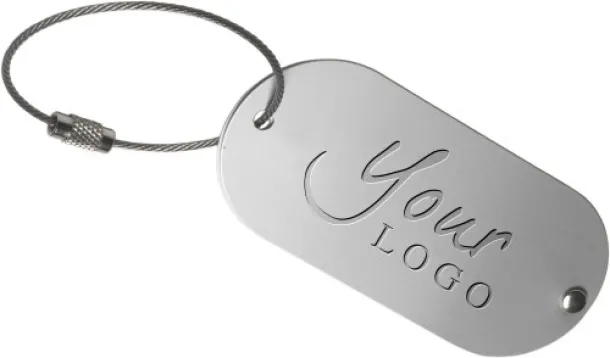  ISA Aluminium luggage tag