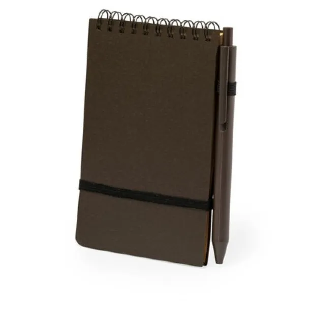  Coffee fibre notebook approx. A6 brown