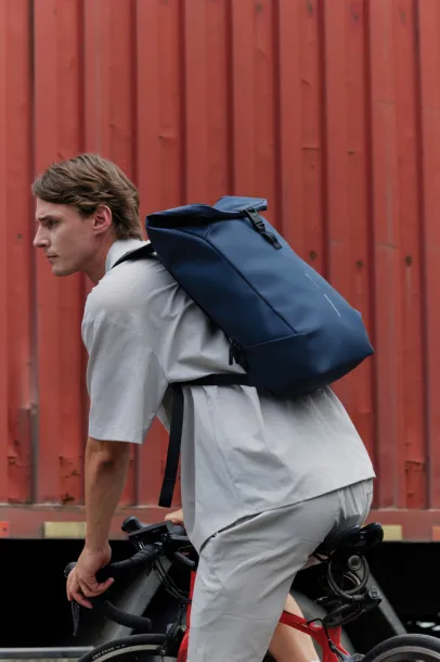 Urban Water Resistant Flap-top Backpack - XD Design navy Black