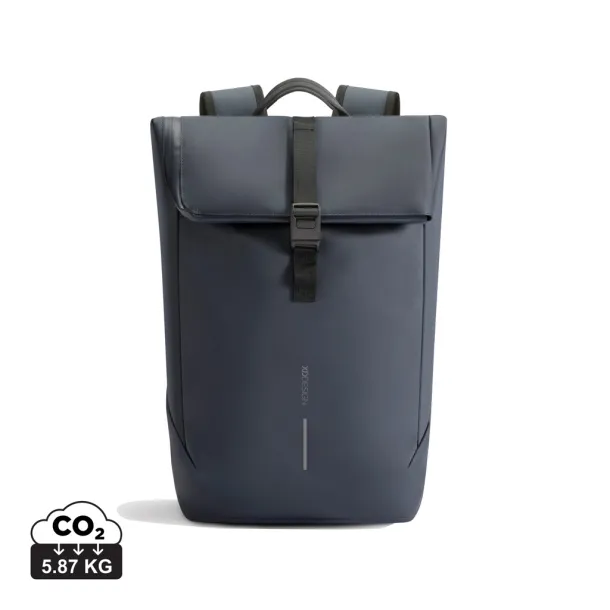 Urban vodootporan 16" laptop ruksak s preklopom - XD Design navy Crna
