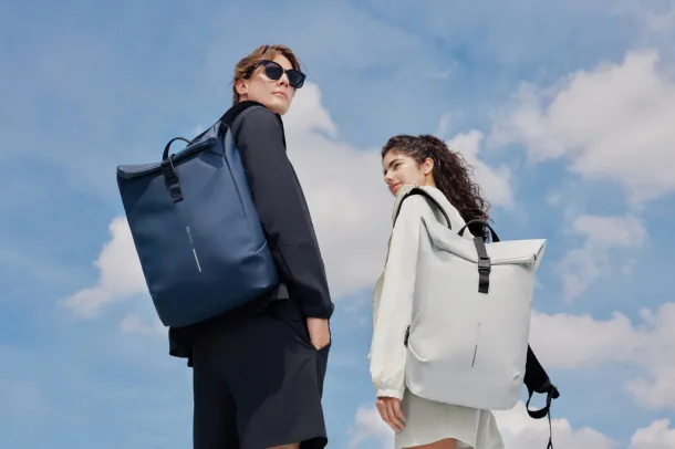 Urban vodootporan 16" laptop ruksak s preklopom - XD Design navy, black Crna