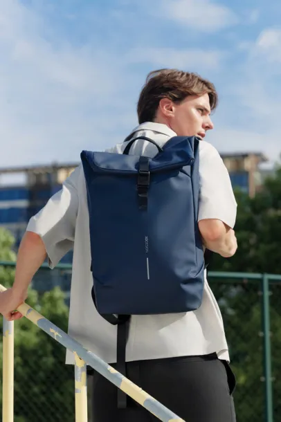 Urban vodootporan 16" laptop ruksak s preklopom - XD Design navy Crna