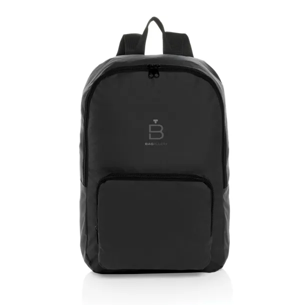 Dillon AWARE™ RPET foldable classic backpack - XD Collection Black 