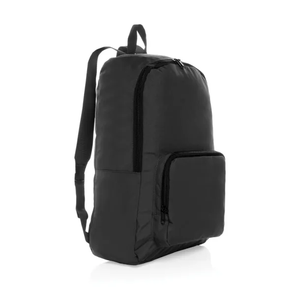 Dillon AWARE™ RPET foldable classic backpack - XD Collection Black 