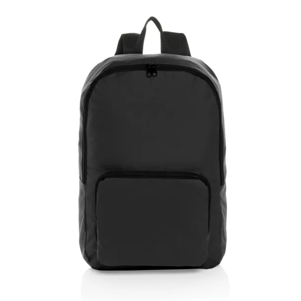 Dillon AWARE™ RPET foldable classic backpack - XD Collection Black 