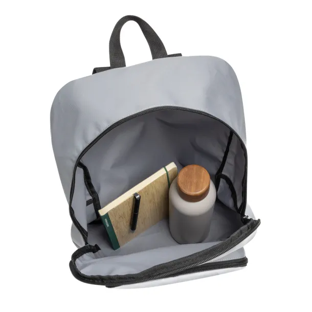 Dillon AWARE™ RPET foldable classic backpack - XD Collection Siva