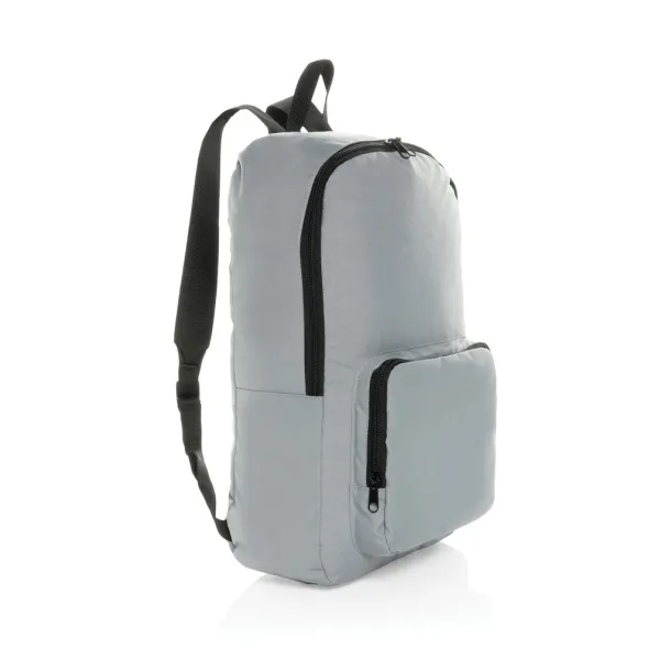 Dillon AWARE™ RPET foldable classic backpack - XD Collection grey 