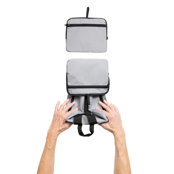 Dillon AWARE™ RPET sklopivi ruksak - XD Collection Siva
