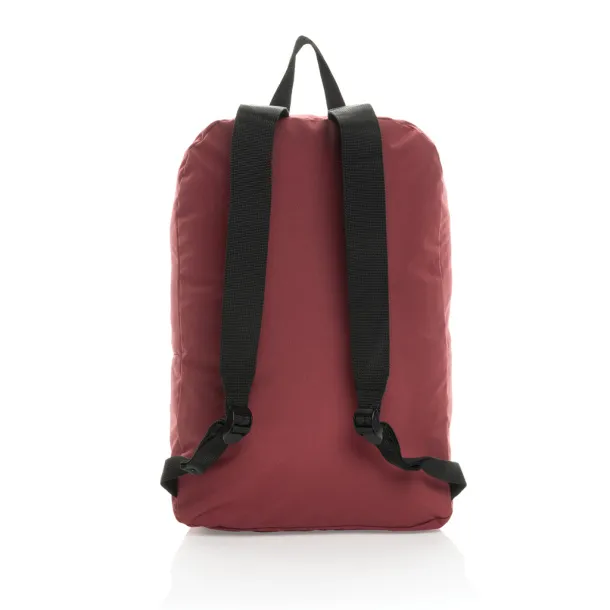 Dillon AWARE™ RPET foldable classic backpack - XD Collection Red 