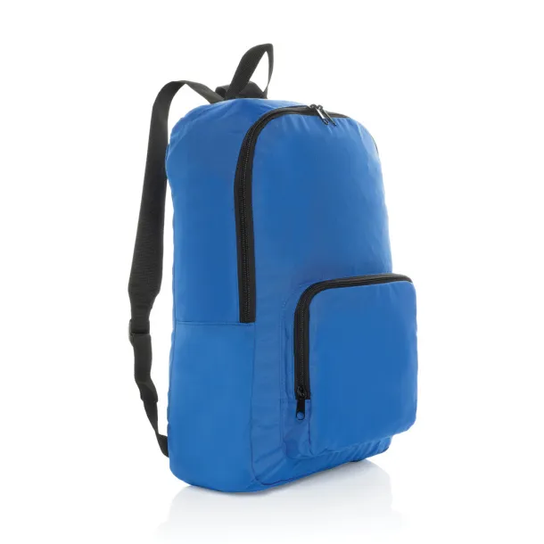 Dillon AWARE™ RPET foldable classic backpack - XD Collection blue 