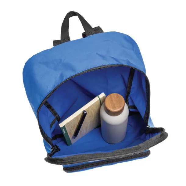 Dillon AWARE™ RPET foldable classic backpack - XD Collection Kraljevski plava