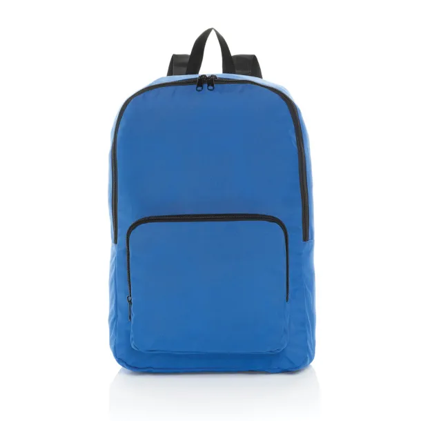 Dillon AWARE™ RPET foldable classic backpack - XD Collection blue 