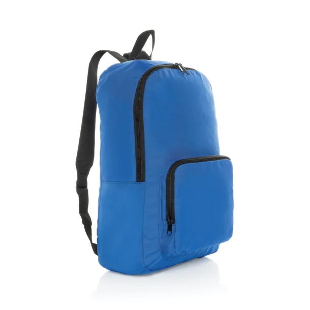 Dillon AWARE™ RPET foldable classic backpack - XD Collection blue 