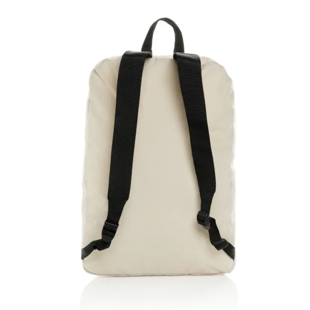 Dillon AWARE™ RPET foldable classic backpack - XD Collection off white